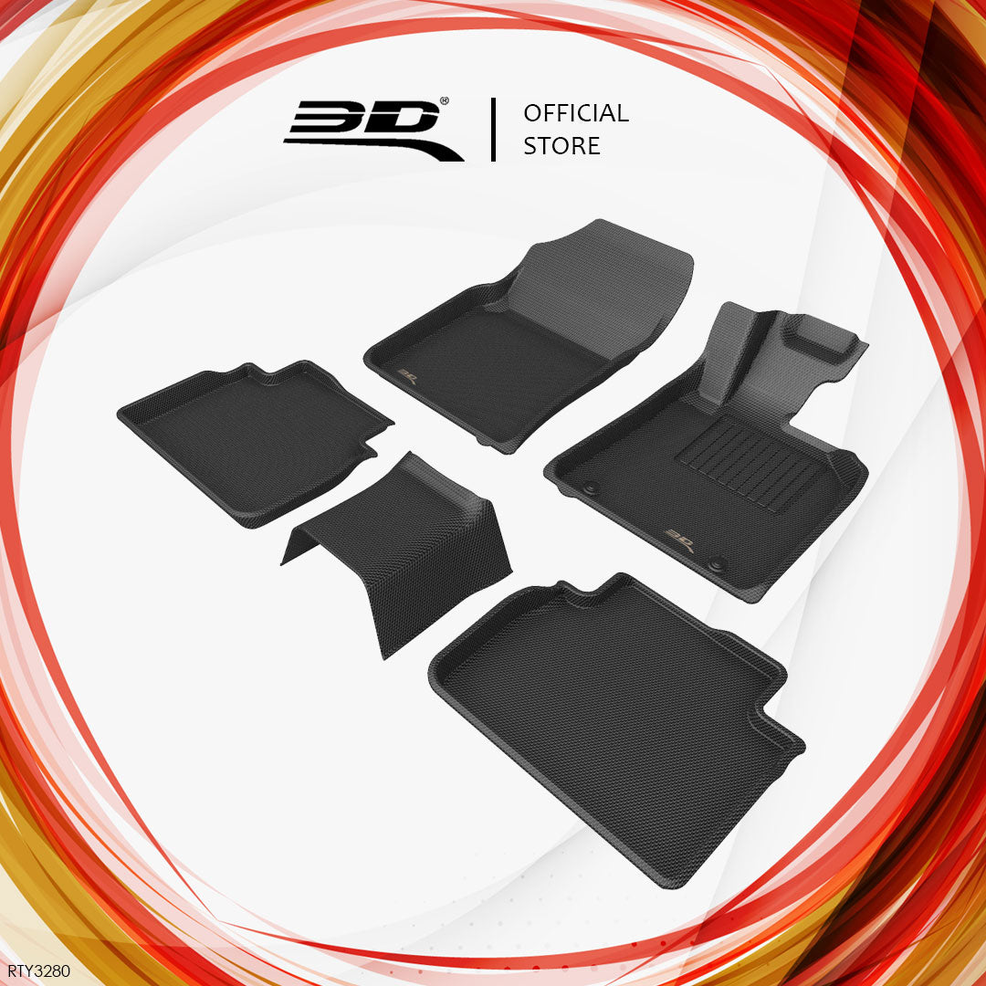 3D MAXpider Kagu all-weather floor liners RTY3280 - Toyota Camry XV80 - Revzone