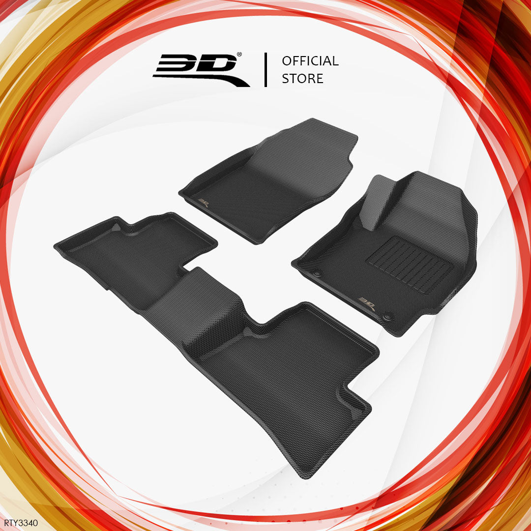 3D MAXpider Kagu all-weather floor liners RTY3340 - Toyota Corolla Cross XG10 - Revzone