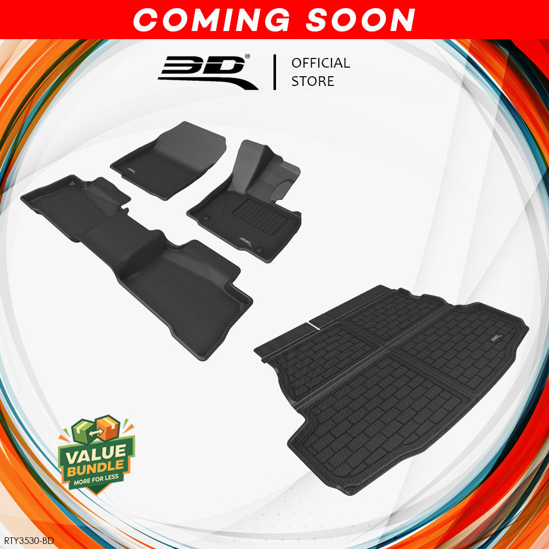 3D MAXpider Kagu all-weather liner bundle RTY3530-BD - Toyota RAV4 XA60 - Revzone