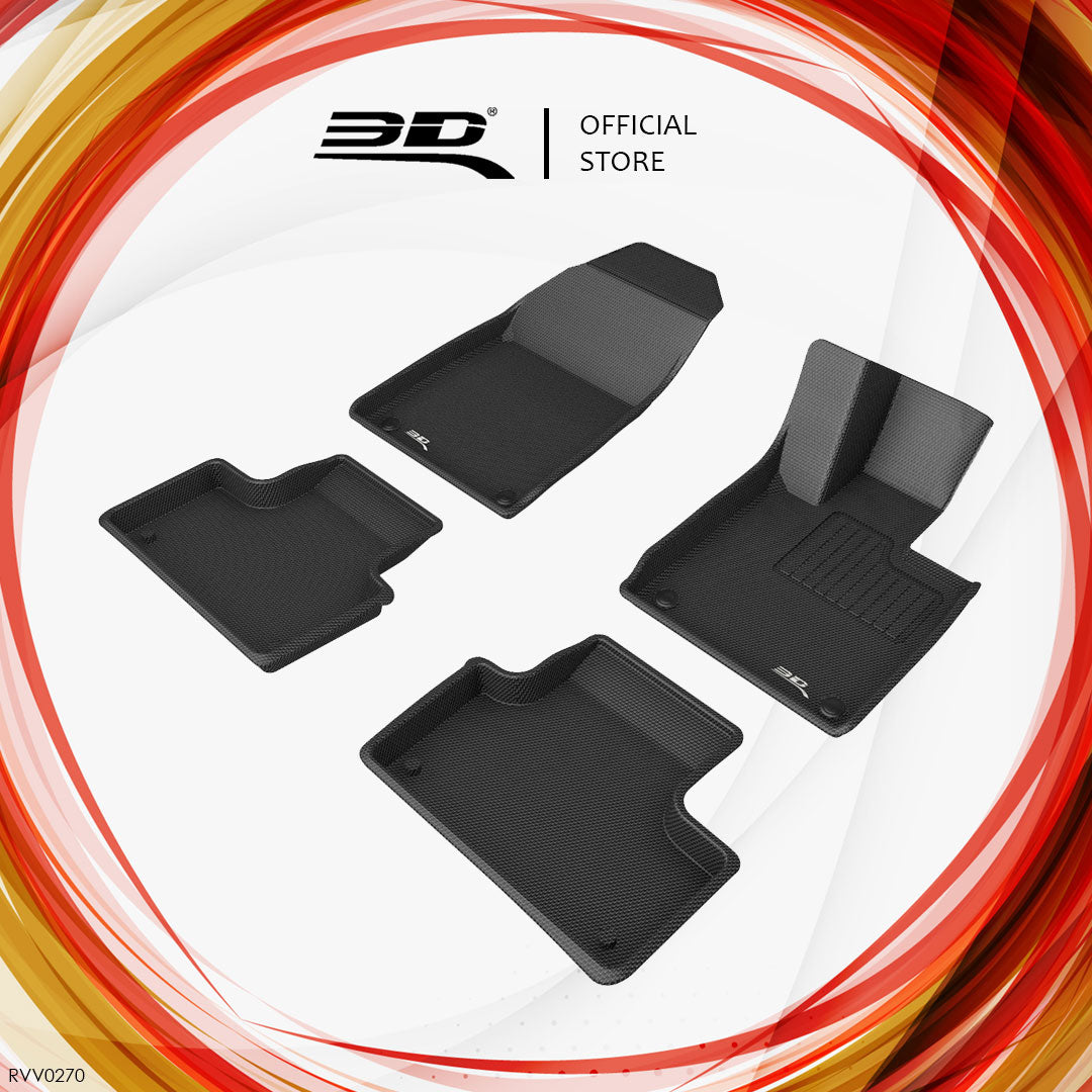 3D MAXpider Kagu all-weather floor liners RVV0270 - Volvo XC60 - Revzone