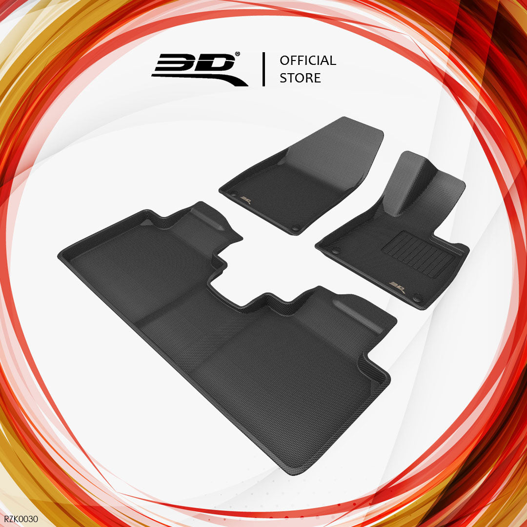 3D MAXpider Kagu all-weather floor liners RZK0030 - Zeekr 7X - Revzone