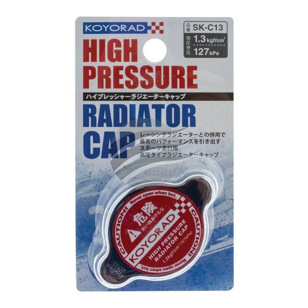 Koyo Racing Radiator Cap - Red Type-A 1.3 Bar - SK-C13 - Koyo - Revzone