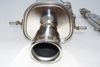 Invidia Q300 Turbo Back Exhaust - Rolled Polished Stainless Tips - Subaru WRX/STI GD 01-07 - Revzone