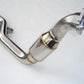 Invidia N1 Turbo Back Exhaust Non-Resonated - Straight Cut Titanium Blue Tips - Subaru WRX/STI GD 01-07