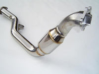 Invidia N1 Turbo Back Exhaust Non-Resonated - Straight Cut Titanium Blue Tips - Subaru WRX/STI GD 01-07 - Revzone