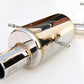 Invidia G200 Turbo Back Exhaust w/Hyperflow Down Pipe - Rolled Polished Stainless Tips - Subaru Forester XT SG 03-08