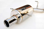 Invidia G200 Turbo Back Exhaust w/Hyperflow Down Pipe - Rolled Polished Stainless Tips - Subaru Forester XT SG - Revzone