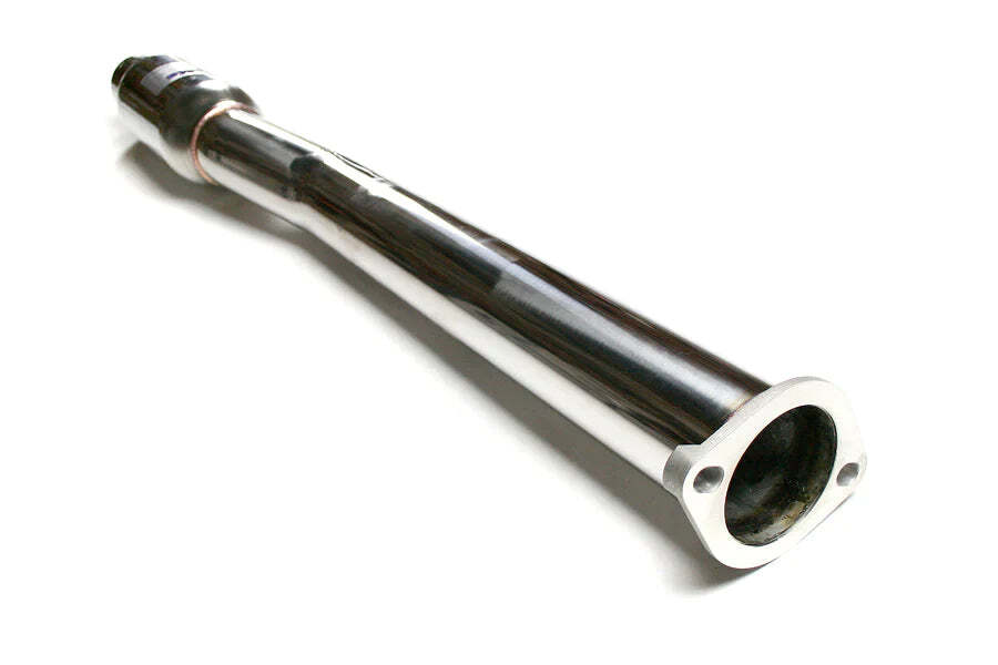 Invidia Q300 Turbo Back Exhaust w/PSR O2 Housing - Rolled Polished Stainless Tips - Mitsubishi Evo X CZ4A - Revzone