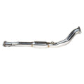 Invidia Q300 Turbo Back Exhaust w/PSR O2 Housing - Straight Cut Black Stainless Tips - Mitsubishi Evo X CZ4A - Revzone