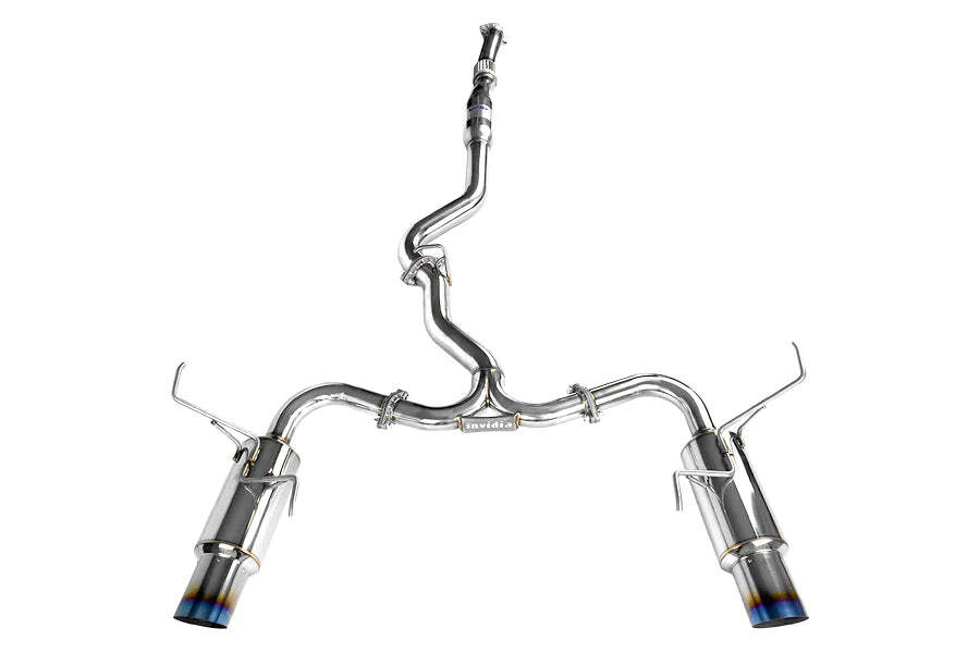 Invidia N1 Turbo Back Exhaust - Subaru WRX 08-14/STI 08-21/Forester XT SH 08-13 (5MT/6MT) - Revzone
