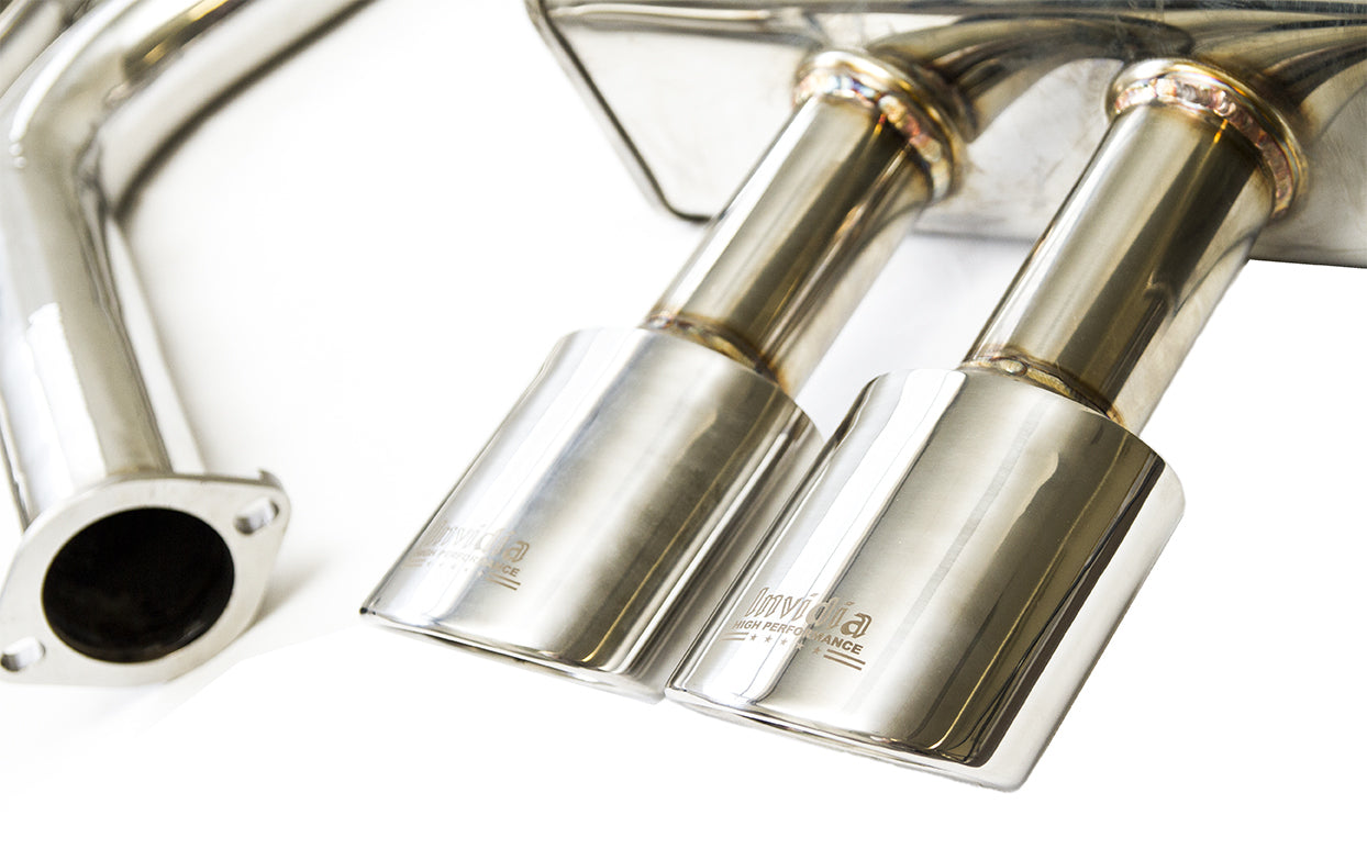 Invidia Q300 Turbo Back Exhaust - Ford Focus ST LW/LZ 11-18