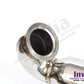 Invidia Q300 Turbo Back Exhaust - Rolled Polished Stainless Tips - VW Golf GTI Mk7