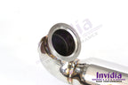 Invidia Q300 Turbo Back Exhaust - Rolled Polished Stainless Tips - VW Golf GTI Mk7 - Revzone