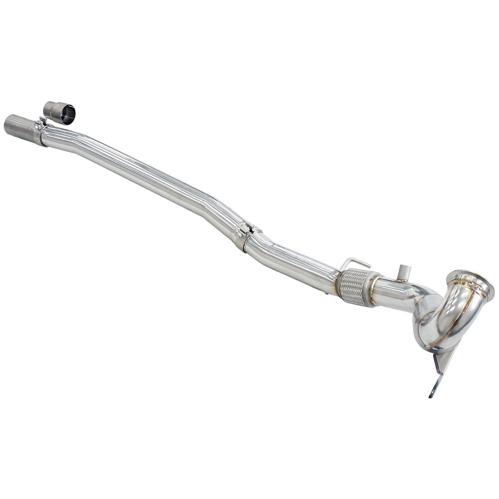 Invidia Q300 Valved Turbo Back Exhaust w/Oval Tips - VW Golf R Mk7 - Revzone