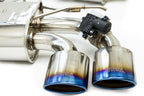 Invidia Q300 Valved Turbo Back Exhaust w/Oval Tips - VW Golf R Mk7 - Revzone