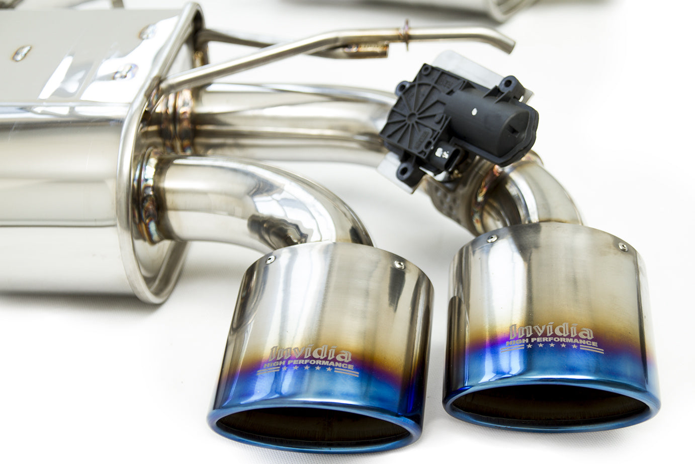 Invidia Q300 Valved Turbo Back Exhaust w/Oval Tips - VW Golf R Mk7 - Revzone