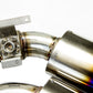 Invidia Q300 Valved Turbo Back Exhaust w/Oval Tips - VW Golf R Mk7