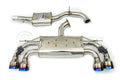 Invidia Q300 Valved Turbo Back Exhaust w/Round Tips - VW Golf R Mk7 - Revzone
