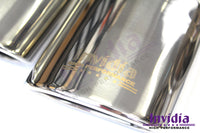 Invidia Q300 Non-Valved Turbo Back Exhaust w/Oval Tips - Rolled Polished Stainless Tips - VW Golf R Mk7 - Revzone