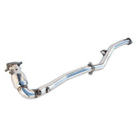 Invidia R400 Turbo Back Exhaust - Straight Cut Polished Stainless Tips - Subaru WRX 15-21 (6MT) - Revzone