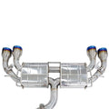 Invidia R400 Valved Turbo Back Exhaust w/Round Tips - Rolled Polished Stainless Tips - VW Golf R Mk7.5 - Revzone