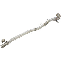 Invidia R400 Valved Turbo Back Exhaust w/Round Tips - Straight Cut Black Stainless Tips - VW Golf R Mk7.5 - Revzone
