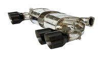 Invidia R400 Valved Turbo Back Exhaust w/Round Tips - Straight Cut Black Stainless Tips - VW Golf R Mk7.5 - Revzone