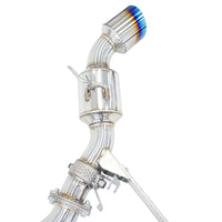 Invidia Dual N1 Valved Turbo Back Exhaust w/Catted Down Pipe - Toyota Supra A90 19+ - Revzone