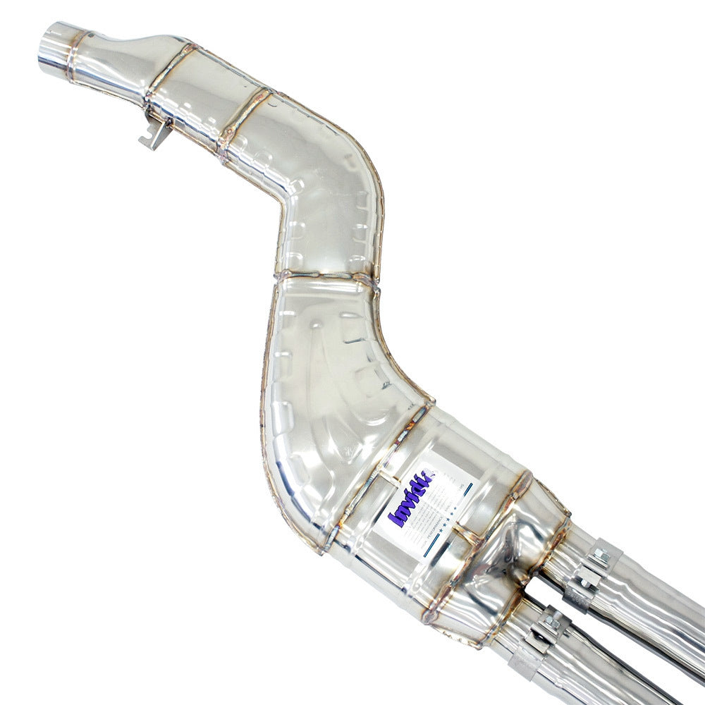 Invidia Dual N1 Valved Turbo Back Exhaust w/Catted Down Pipe - Toyota Supra A90 19+ - Revzone