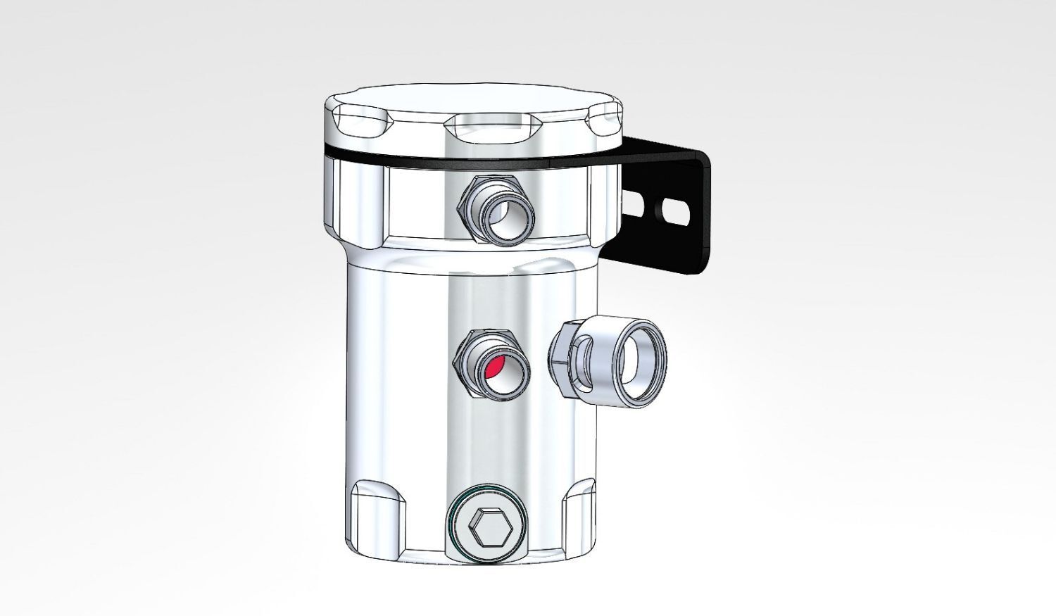 Process West Generic Air Oil Separator (catch can system) - Revzone
