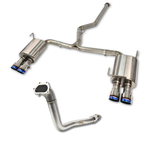 Korsh Subaru WRX 2011-14/STI 2011-2021 Auto Turbo Back Exhaust - Titanium Catback with Stainless Downpipe - Revzone