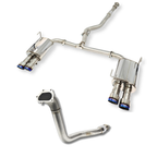 Korsh Subaru WRX 2011-14/STI 2011-2021 Auto Turbo Back Exhaust - Stainless Steel with Titanium Tips - Revzone