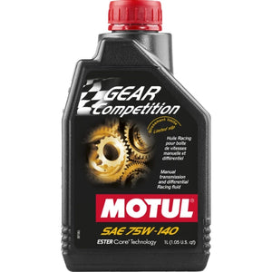 Motul Gear Competition 75W-140 Fully Synthetic Racing Gear Oil