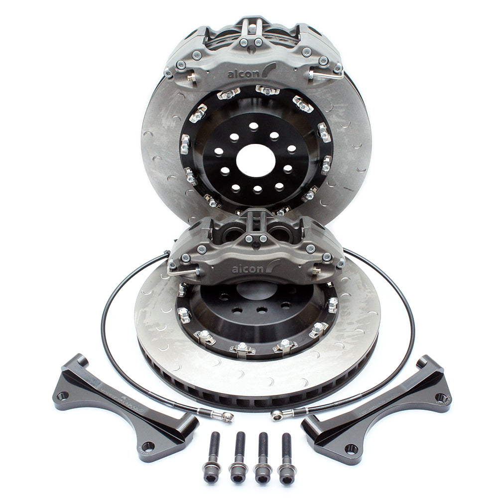 Alcon Big Brake Kit Front CRB332 343x28 NO CALIPERS - Subaru WRX/STI/FXT/LGT - Revzone