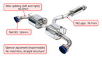 HKS Super Turbo Muffler Exhaust - Toyota GR Yaris Gen 2 - Revzone