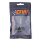 DeatschWerks 6AN ORB Male to 6AN ORB Male Swivel Adapter - Anodized Matte Black - 6-02-0423-B