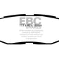 EBC 12+ Scion FR-S 2 Ultimax2 Rear Brake Pads - UD1124