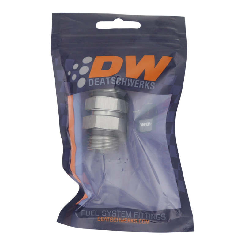 DeatschWerks 10AN ORB Male to 10AN ORB Male Swivel Adapter - Anodized DW Titanum - 6-02-0421