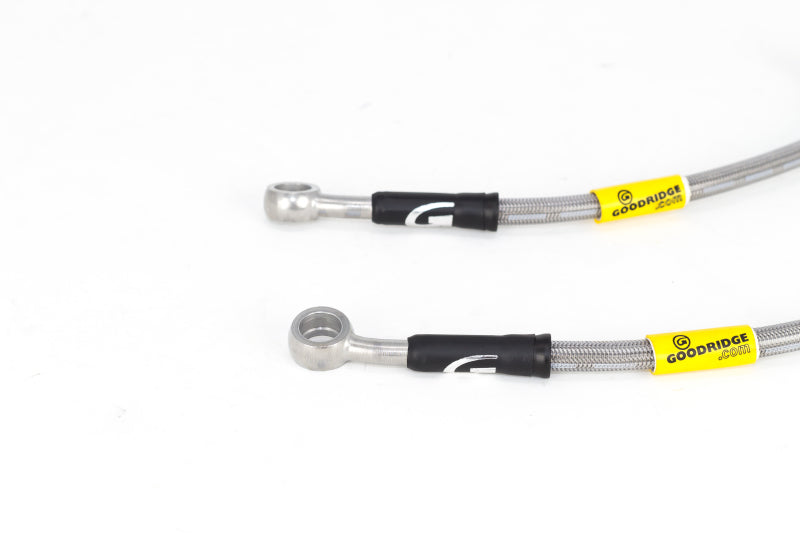 Goodridge 99-00 Honda Civic Si (w/Rear Disc) Stainless Steel Brake Line Kit - 20021