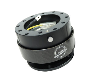 NRG Quick Release Gen 2.0 - Black Body / Black Carbon Fiber Ring - SRK-200CF