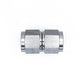 DeatschWerks 8AN Female Flare To 8AN Flare Female Swivel - Anodized Titanium - 6-02-0210