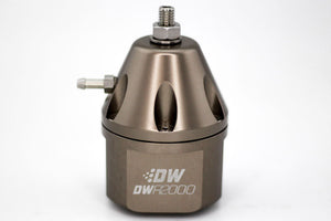 DeatschWerks DWR2000 Adjustable Fuel Pressure Regulator - Titanium - 6-2000-FRT