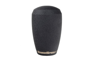 GrimmSpeed Shift Knob Stainless Steel - Subaru 5 Speed and 6 Speed Manual Transmission - Black - 380001