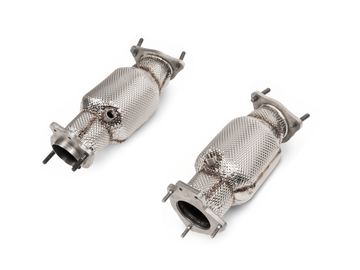 Akrapovic Link Pipe Set w Cat (SS) - Chevrolet Corvette Stingray (C8) 2026+