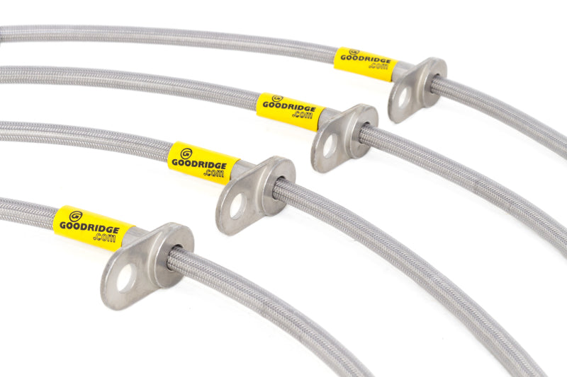 Goodridge 00-05 Toyota MR2 Spyder Stainless Steel Brake Line Kit - 21116