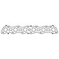 Cometic Nissan RB30E/RB30ET/RB30S .030in MLS Exhaust Manifold Gasket - C14126-030