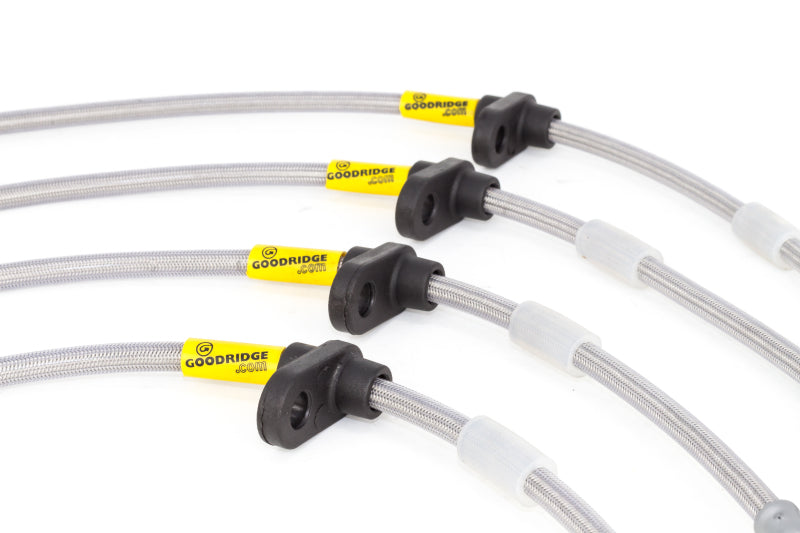 Goodridge 98-00 Honda Accord w/ Rear Disc Brake Lines - 20004
