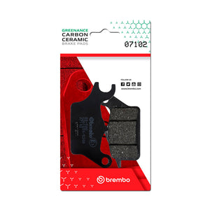 Brembo OE Honda Wave/Honda Super Cub Carbon Ceramic Brake Pad - Front - 07102