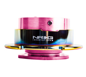 NRG Quick Release Gen 2.5 - Pink Body / Neochrome Ring - SRK-250PK/MC