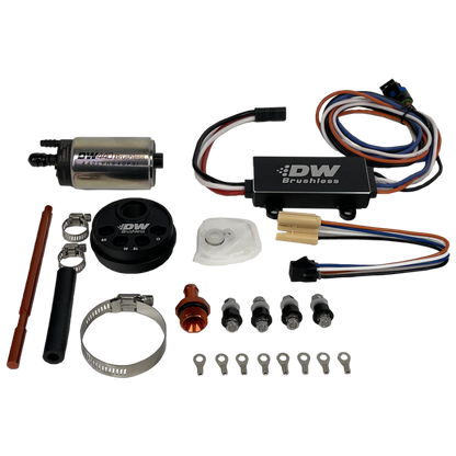 DeatschWerks 3.5L Module Surge Tank In-Tank Pump Adapter w/ DW440 Brushless & Controller 440lph Pump - 9-441-C102-5004
